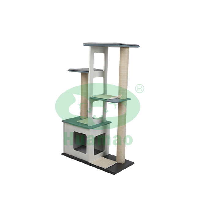 MDF Modern Cat Climbing Frame  Condo