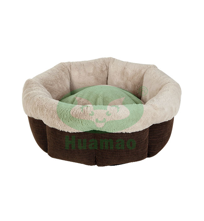 Octagon Fully Surrounded Pet Bed Cushion