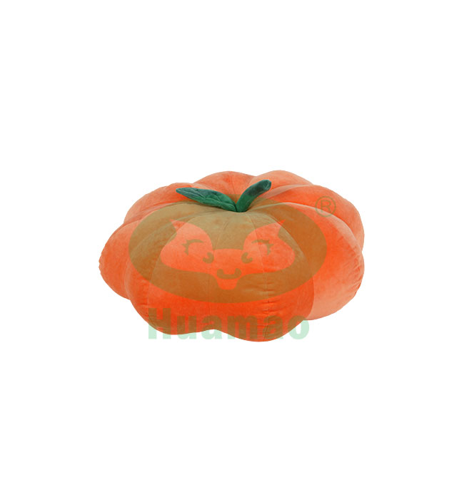 Pumpkin Dog Bed Soft Plush Pet Cushions