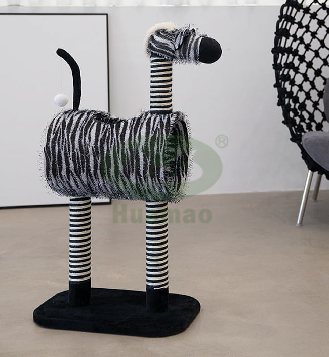 Zebra Cat tree