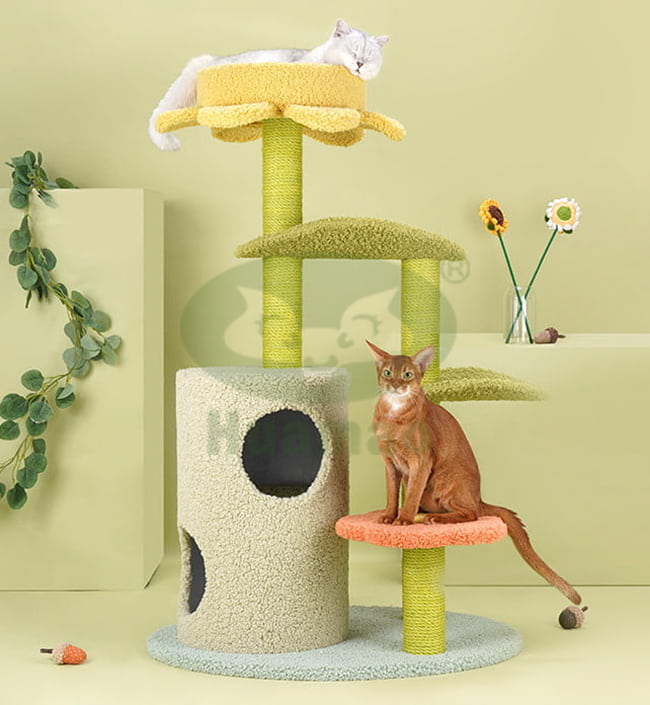 Multi-level Pet Furniture Cat Tree